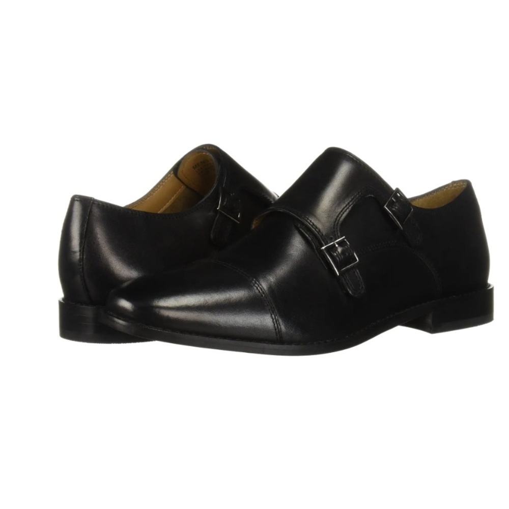 Florsheim Montinaro Double Monk Strap in Black